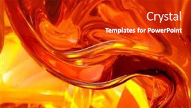  Presentation with orange abstract - Amazing PPT layouts having abstract-orange-red-liquid-glass backdrop and a crimson colored foreground
