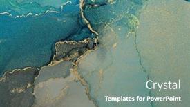  Presentation with abstract alcohol - PPT layouts with abstract-paint-blots-background-alcohol background and a gray colored foreground