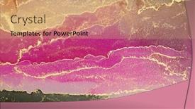  Presentation with abstract gold - Cool new presentation with abstract-paint-gold-and-pinkn backdrop and a coral colored foreground