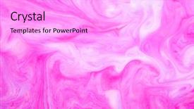  Presentation with psychedelic - PPT theme consisting of abstract paint ink psychedelic background background and a lavender colored foreground