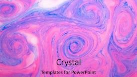  Presentation with psychedelic - PPT layouts having abstract paint ink psychedelic background background and a lilac colored foreground