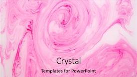  Presentation with psychedelic - Slide set consisting of abstract paint ink psychedelic background background and a  colored foreground