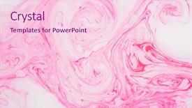  Presentation with psychedelic - PPT theme with abstract paint ink psychedelic background background and a  colored foreground