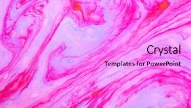  Presentation with psychedelic - PPT theme enhanced with abstract paint ink psychedelic background background and a  colored foreground