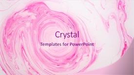  Presentation with psychedelic - Cool new slide deck with abstract paint ink psychedelic background backdrop and a lemonade colored foreground