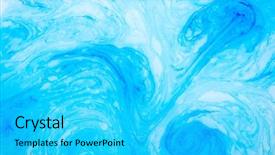  Presentation with psychedelic - Colorful presentation design enhanced with abstract paint ink psychedelic background backdrop and a  colored foreground