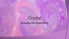  Presentation with psychedelic - Cool new slide set with abstract paint ink psychedelic background backdrop and a lavender colored foreground