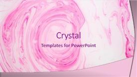  Presentation with psychedelic - PPT theme with abstract paint ink psychedelic background background and a lemonade colored foreground