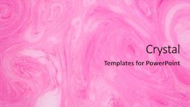  Presentation with psychedelic - PPT theme enhanced with abstract paint ink psychedelic background background and a lemonade colored foreground