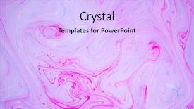  Presentation with psychedelic - Theme with abstract paint ink psychedelic background background and a sky blue colored foreground