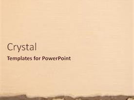 Abstract Paper Landscape In Earth PPT template 99 | CrystalGraphics