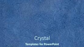  Presentation with blue abstract - Presentation theme consisting of abstract-paper-landscape-ocean and a ocean colored foreground