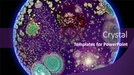  Presentation with black abstract - Presentation enhanced with abstract-picture-of-a-mythical background and a violet colored foreground