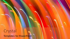  Presentation with dynamic - Slide deck featuring abstract-picture-of-bright-colored background and a red colored foreground