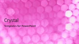  Presentation with cells - Amazing PPT theme having abstract pink cells backdrop and a  colored foreground