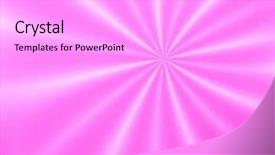  Presentation with star - Presentation theme having abstract pink star background and a lavender colored foreground