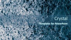  Presentation with moon - Audience pleasing PPT theme consisting of abstract-planet-or-meteorite-surface backdrop and a ocean colored foreground