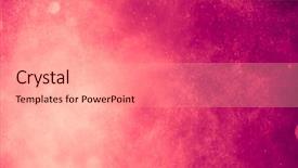  Presentation with purple - Audience pleasing slides consisting of abstract purple mist background backdrop and a coral colored foreground