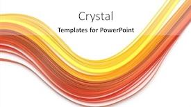  Presentation with abstract red - Theme consisting of abstract-red-and-yellow-gradient background and a white colored foreground