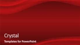  Presentation with abstract red - Cool new presentation design with abstract red background backdrop and a tawny brown colored foreground