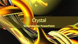  Presentation with red gold - PPT theme enhanced with abstract red gold backround 03 background and a  colored foreground