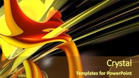  Presentation with red gold - Audience pleasing presentation consisting of abstract red gold backround 04 backdrop and a  colored foreground