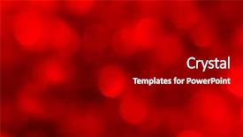  Presentation with abstract red - Colorful PPT theme enhanced with abstract red holiday lights background backdrop and a black colored foreground