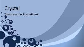  Presentation with circles and squares - Presentation theme with abstract red orange twists - circles background background and a light blue colored foreground