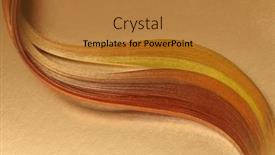  Presentation with gold glitter - Presentation theme enhanced with abstract-shine-glow-backgound-gold background and a gold colored foreground