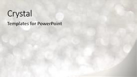  Presentation with silver abstract - PPT theme featuring abstract shiny bright glitter silver background and a  colored foreground