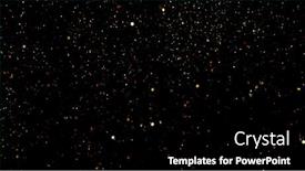  Presentation with abstract gold black - Presentation design with abstract-shiny-gold-particles background and a  colored foreground