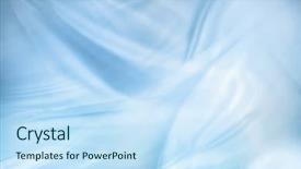  Presentation with lines - Cool new theme with abstract silky blue lines background backdrop and a sky blue colored foreground