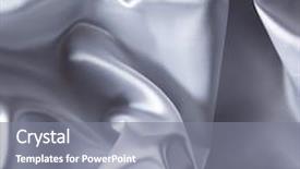  Presentation with silver abstract - Slide set featuring abstract silver background luxury cloth background and a gray colored foreground