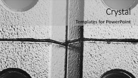  Presentation with casting aluminum - Colorful theme enhanced with abstract silver black line - aluminum extrusion detail macro view backdrop and a light gray colored foreground