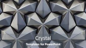  Presentation with silver abstract - Slide deck featuring abstract-silver-metal-background-geometric background and a gray colored foreground