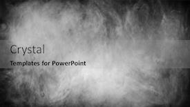  Presentation with black abstract - Slide set consisting of abstract-smoke-texture-over-black background and a light gray colored foreground