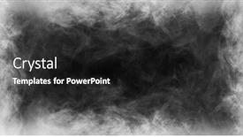  Presentation with black abstract - Presentation with abstract-smoke-texture-over-black background and a dark gray colored foreground