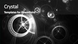  Presentation with lines - Presentation featuring abstract spaceship space background background and a dark gray colored foreground