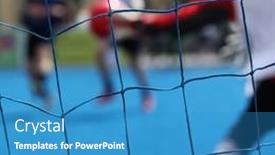  Presentation with hydration for sport - Colorful PPT layouts enhanced with abstract-sport-background and a  colored foreground