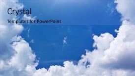  Presentation with element - Cool new presentation theme with abstract summer - sky background element of design backdrop and a  colored foreground