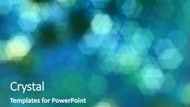  Presentation with blur bokeh of shop - Amazing presentation theme having abstract summer - underwater blur bokeh backdrop and a ocean colored foreground