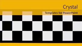  Presentation with taxi - Slides with abstract taxi - cab detail background and a gold colored foreground