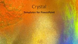  Presentation with abstract art - Slides with abstract-textured-neon-background-transparent background and a gold colored foreground