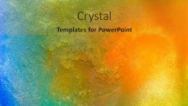  Presentation with abstract art - PPT layouts featuring abstract-textured-neon-background-transparent background and a gold colored foreground