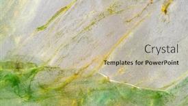  Presentation with abstract art - Slides featuring abstract-textured-neon-background-transparent background and a mint green colored foreground