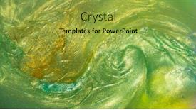  Presentation with abstract art - Slides enhanced with abstract-textured-neon-background-transparent background and a yellow colored foreground