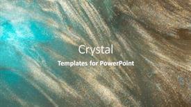  Presentation with abstract art - Presentation theme consisting of abstract-textured-neon-background-transparent background and a  colored foreground