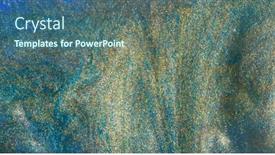  Presentation with abstract art - PPT layouts consisting of abstract-textured-neon-background-transparent background and a ocean colored foreground