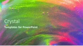  Presentation with abstract art - Presentation theme having abstract-textured-neon-background-transparent background and a tawny brown colored foreground