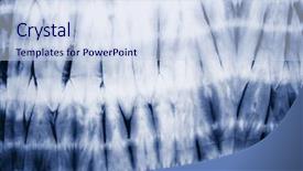  Presentation with tie dye - Cool new PPT theme with abstract tie dyed fabric background backdrop and a sky blue colored foreground